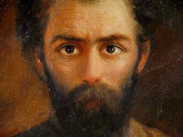 Коста Хетагуров. Автопортрет (фрагмент). До 1906. Коста Хетагуров. Автопортрет (фрагмент). До 1906.