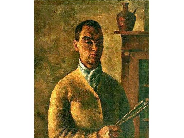 Роберт Фальк. Автопортрет в жёлтом, 1924