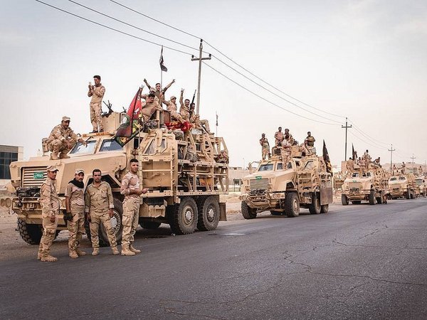 16-я дивизия армии Ирака на подступах к Мосулу. 12 октября 2016
