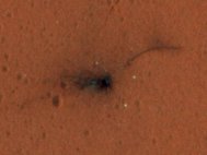 Разбившийся «Скиапарелли» на поверхности Марса