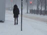 Снегопад в Москве