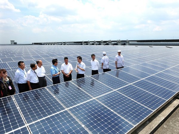 Солнечная электростанция на Тайване