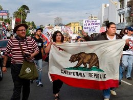 Calexit. Демонстранты за выход Калифорнии из состава США.