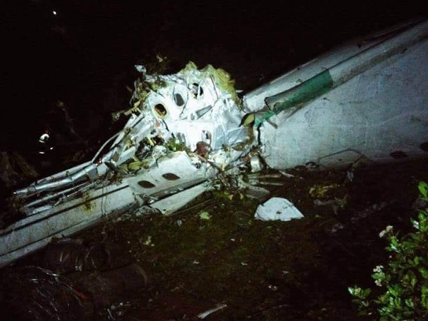Авиакатастрофа в Колумбии