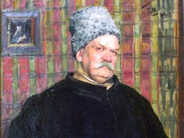 Сергей Малютин. "Король репортёров" (портрет Владимира Гиляровского). 1915 Сергей Малютин. "Король репортёров" (портрет Владимира Гиляровского). 1915