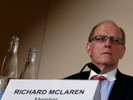 Глава независимой комиссии Всемирного антидопингового агентства (WADA) Ричард Макларен. 