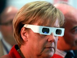А.Меркель, канцлер Германии.