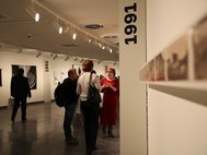  Открытие выставки «90-е» в Арт-галерее Ельцин Центра. 26 ноября 2015