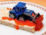 Бутерброд с икрой.