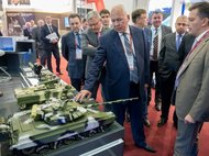 Глава корпорации "Ростех" Сергей Чемезов на военно-техническом форуме «Армия-2016»