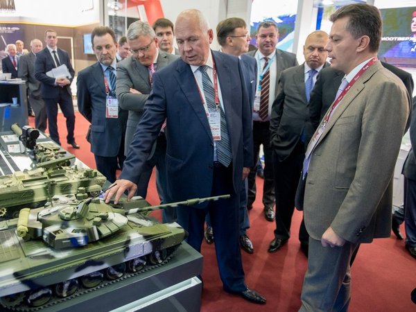 Глава корпорации "Ростех" Сергей Чемезов на военно-техническом форуме «Армия-2016»