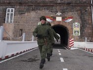 Российская военная база в Армении.