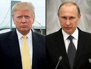 Владимир Путин и Дональд Трамп