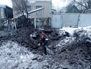 В Авдеевке после обстрела 29 января