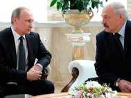 В.Путин и А.Лукашенко.