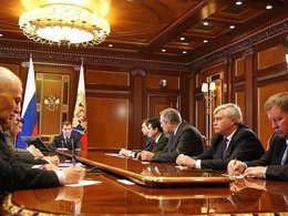Дмитрий Медведев проводит встречу с полпредами в федеральных округах. 2010
