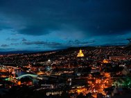 Вечерний Тбилиси.
