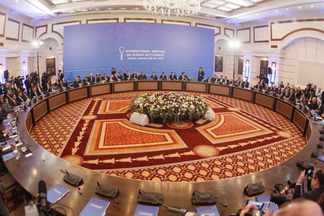 Международная встреча по сирийскому урегулированию. Астана, 22 янваоя 2017