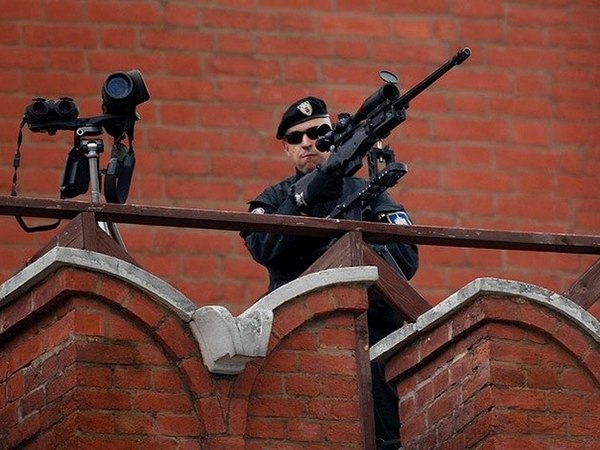 Снайпер ФСО в Кремле