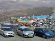 Японские машины во Владивостоке