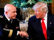 Герберт Макмастер и Дональд Трамп.