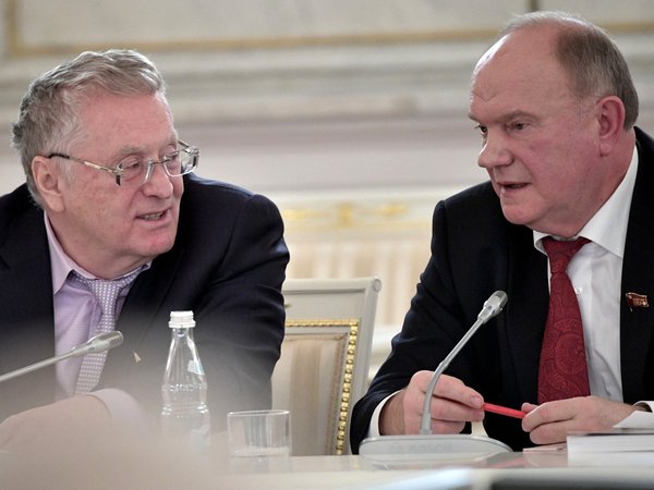 Владимир Жириновский и Геннадий Зюганов