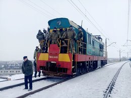 Блокада железнодорожных путей на Донбассе. 20 февраля 2017