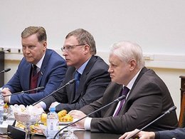 Встреча представителей партии "Справедливая Россия" с председателем ЦИК