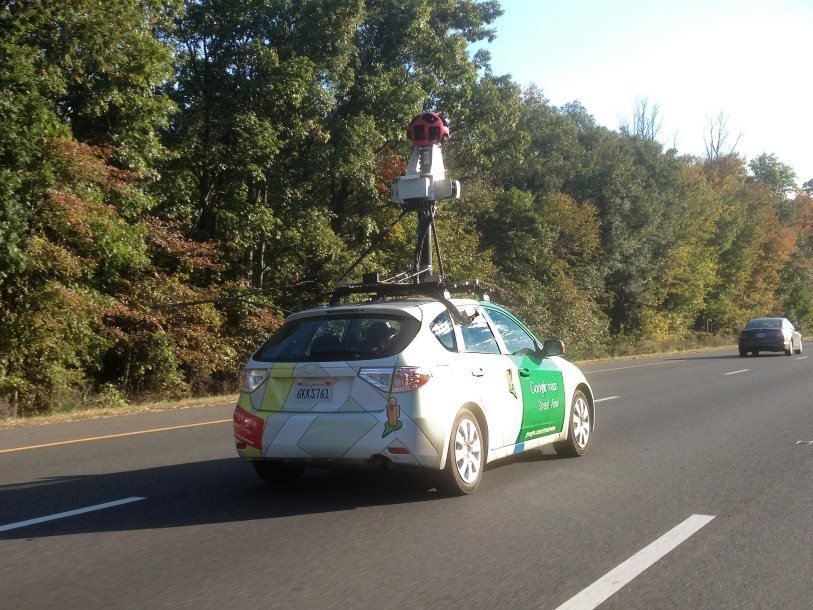 Автомобиль Google Maps