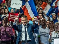 Эммануэль Макрон кандидат в президенты Франции 