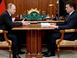 Владимир Путин и Андрей Воробьев
