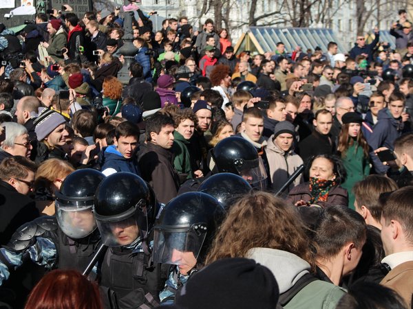 Антикоррупционный митинг в Москве