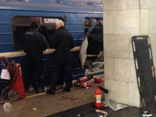 Последствия теракта в метро Санкт-Петербурга