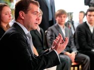 Д.Медведев премьер-министр России