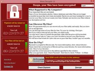 Блокировка компьютера вирусом WannaCry