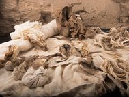 Мешки с материалами для мумифицирования