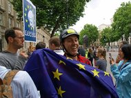 Акция противников выхода Британии из ЕС. Июнь 2017