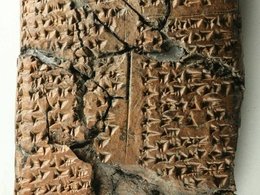 Табличка, найденная в Зиярет-Тепе