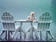 Снег в начале лета. Забытая игрушка