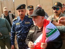 Хайдер аль-Абади, премьер-министр Ирака посетил освобожденный Мосул