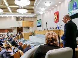 Министр финансов Антон Силуанов на заседании Государственной думы