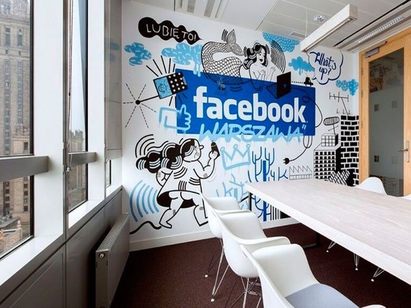 Офис компании Фейсбук