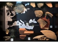 Найденные на территории замка Тинтагель фрагменты керамики