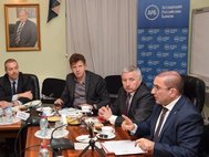 Президент АРБ Гарегин Тосунян на встрече с руководителями банков