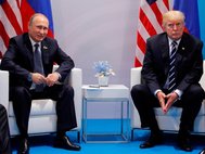 В.Путин и Д.Трамп на встрече G20