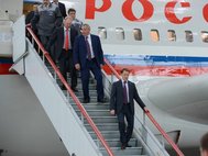 Дмитрий Рогозин в рабочей поездке