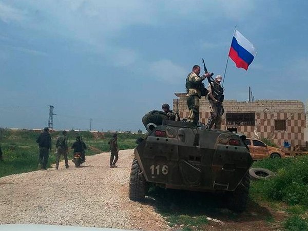 Солдаты РФ в Сирии