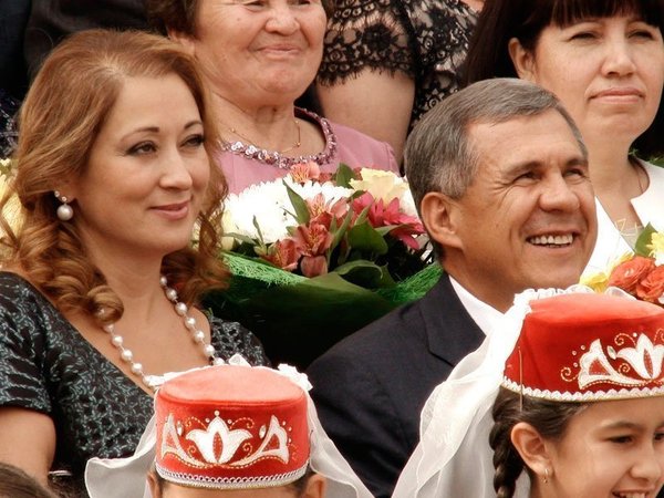 Гульсина Минниханова и Рустам Минниханов