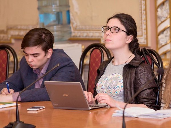 Студенты Европейского университета в Санкт-Петербурге