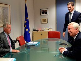  Мишель Барнье и Дэвид Дэвис, переговоры руководителей ЕС и Соединенного Королевства